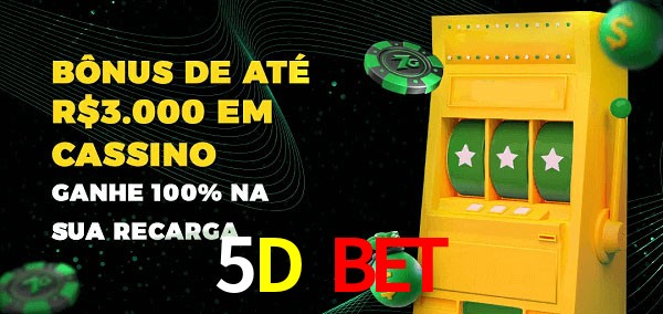5D BET melhor bônus de depósito