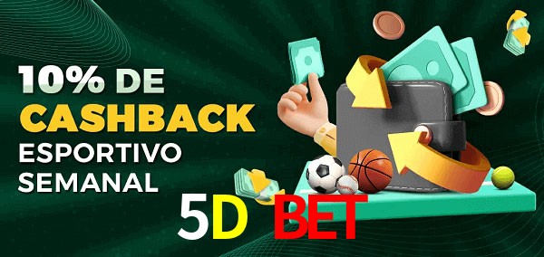 10% de bônus de cashback na 5D BET
